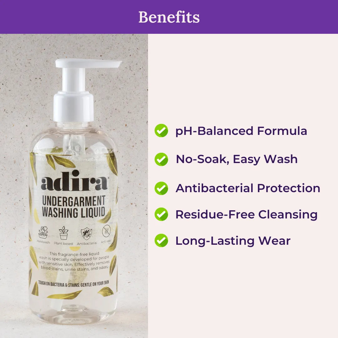 Benefits Of Undergarment Washing Liquid