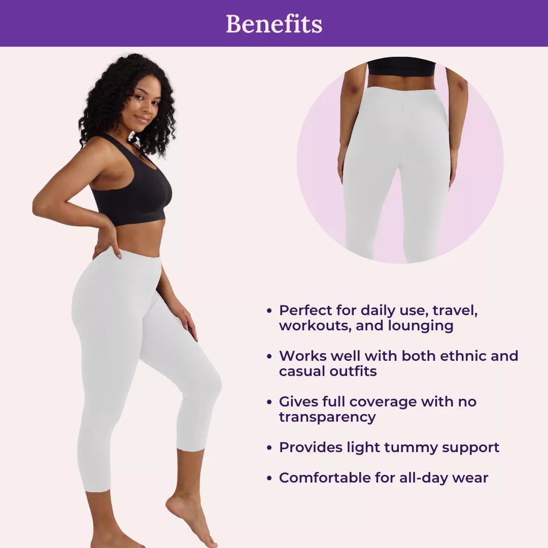 Benefits Of 3/4 Cotton Leggings