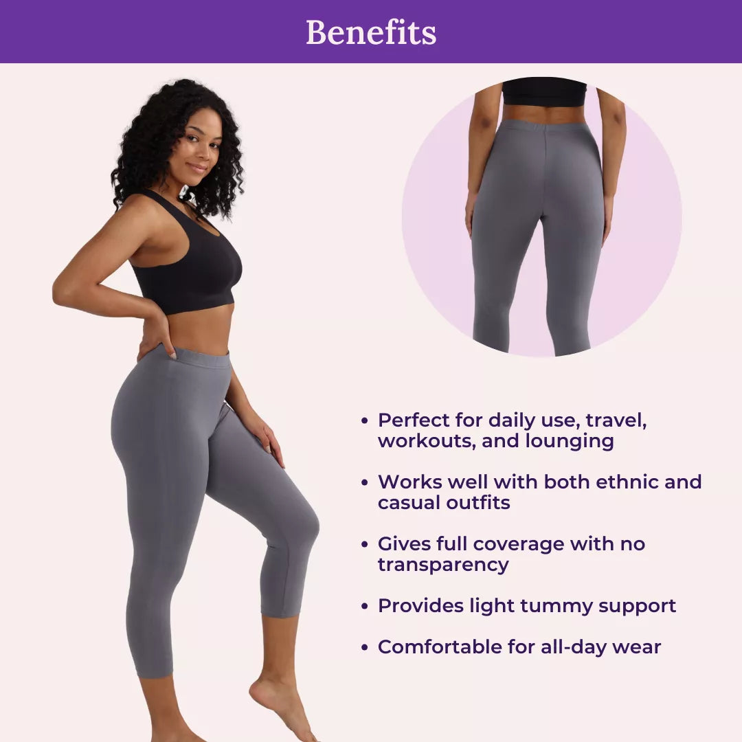 Benefits Of 3/4 Cotton Leggings