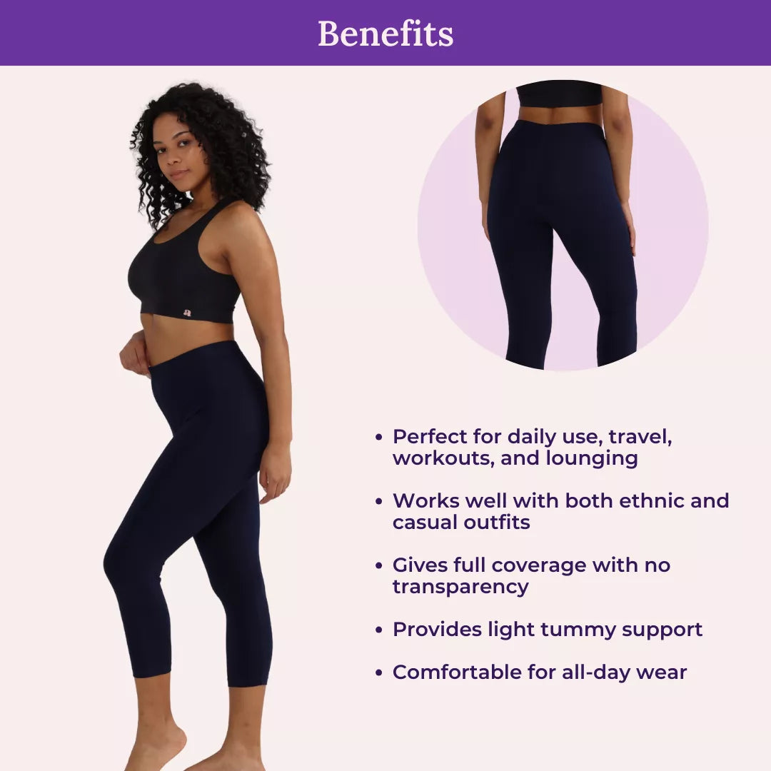 Benefits Of 3/4 Cotton Leggings