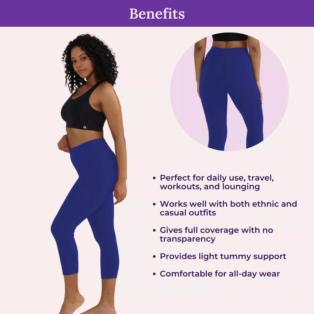Benefits Of 3/4 Cotton Leggings