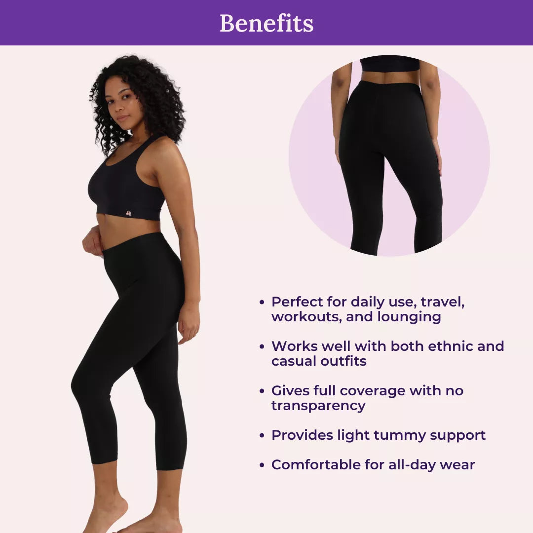 Benefits Of 3/4 Cotton Leggings