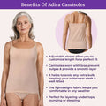 Benefits Of Adira Camisole Adjustable Strap