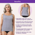 Benefits Of Adira Camisole Adjustable Strap