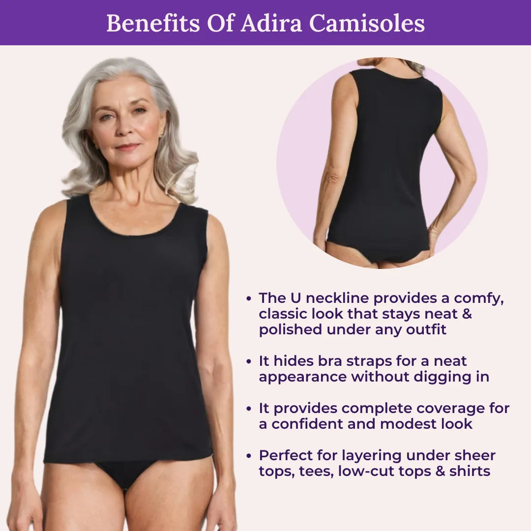 Benefits Of Adira Camisole Wider Strap