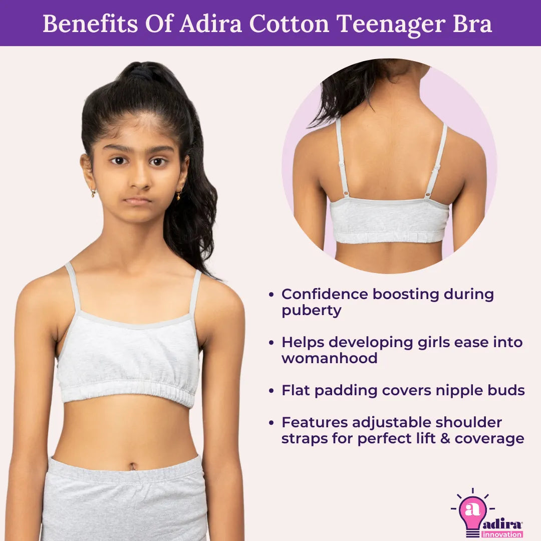 Benefits Of Adira Cotton Teenager Bra