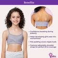 Benefits Of Adira Cotton Teenager Bra 