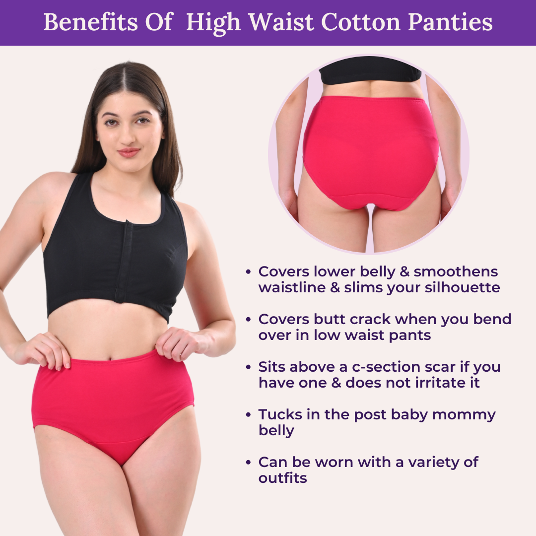 Benefits Of Adira High Waist Cotton Panties