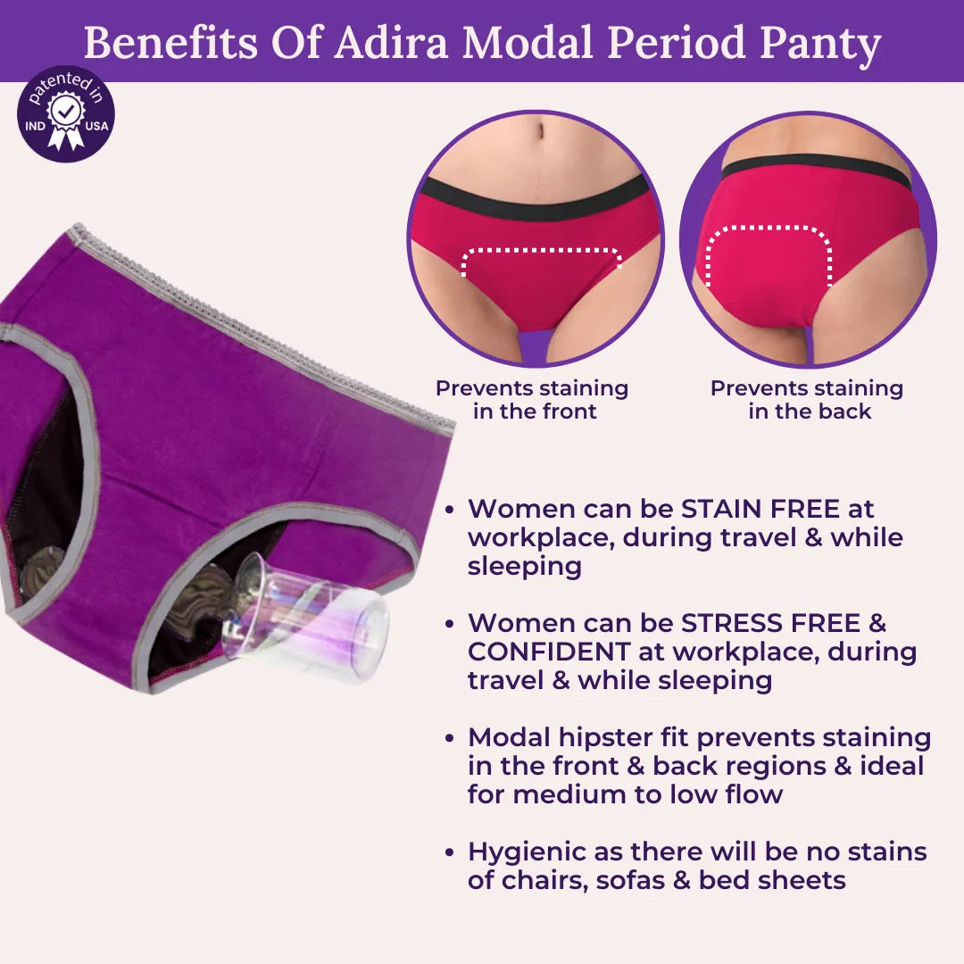 Benefits Of Adira Modal Period Panty