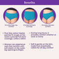 Benefits Of Adira Plus Size Cotton Panty