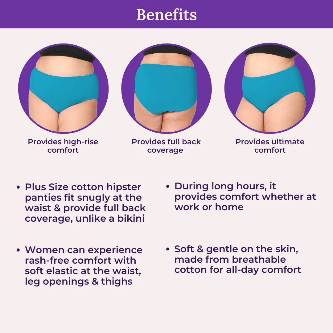 Benefits Of Adira Plus Size Cotton Panty
