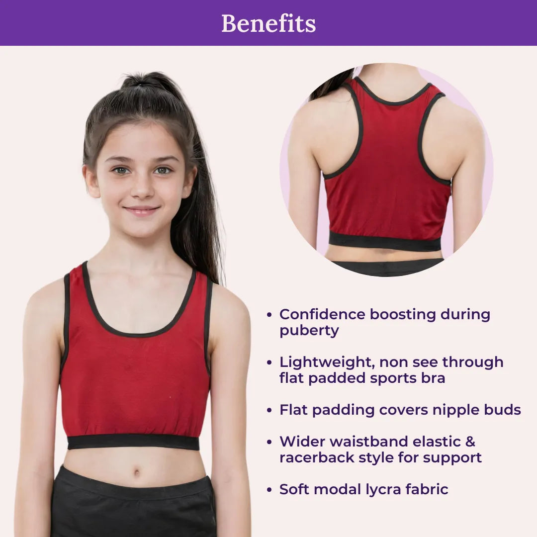 Benefits Of Adira Teen Sports Bra