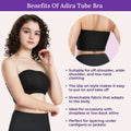 Benefits Of Adira Teen Tube Bra 