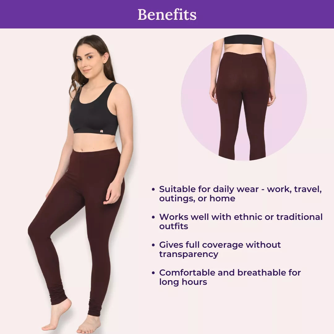 Benefits Of Churidar Leggings Brown