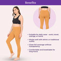 Benefits Of Churidar Leggings Caramel