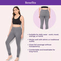 Benefits Of Churidar Leggings Grey