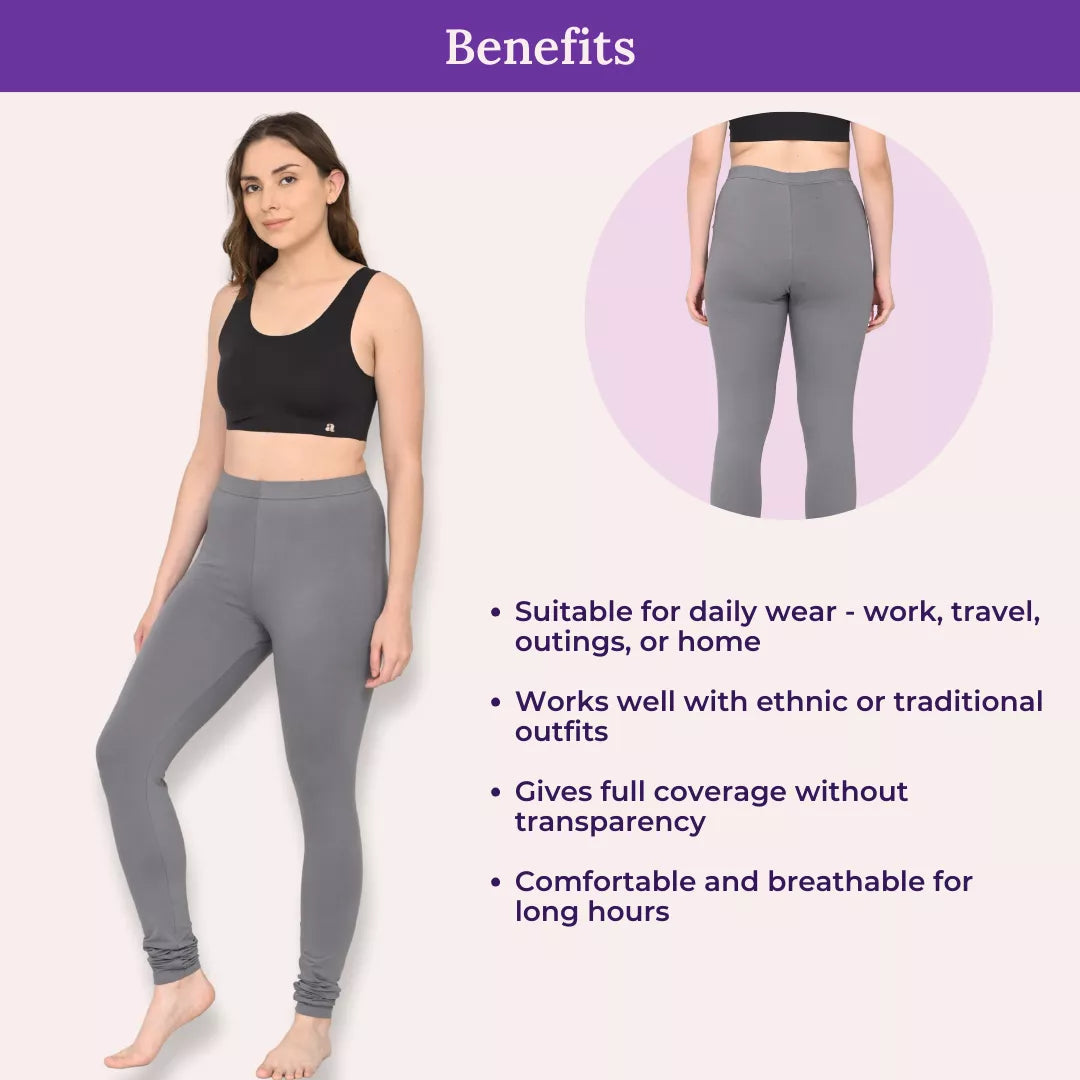 Benefits Of Churidar Leggings Grey