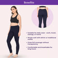 Benefits Of Churidar Leggings Navy Blue