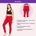 Benefits Of Churidar Leggings Red
