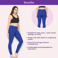 Benefits Of Churidar Leggings Royal Blue