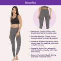 Benefits Of Cotton Leggings-Grey