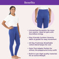 Benefits Of Cotton Leggings - Blue