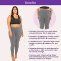 Benefits Of Cotton Leggings - Grey