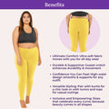 Benefits Of Cotton Leggings - Yellow