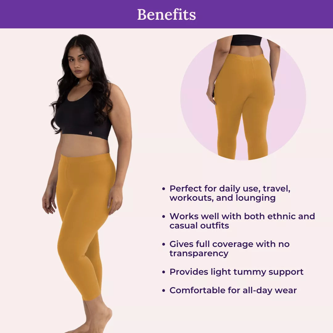Benefits Of Cropped Leggings For Plus Size Caramel
