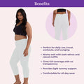 Benefits Of Cropped Leggings For Plus Size White