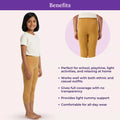 Benefits Of Girl Cropped Leggings Caramel