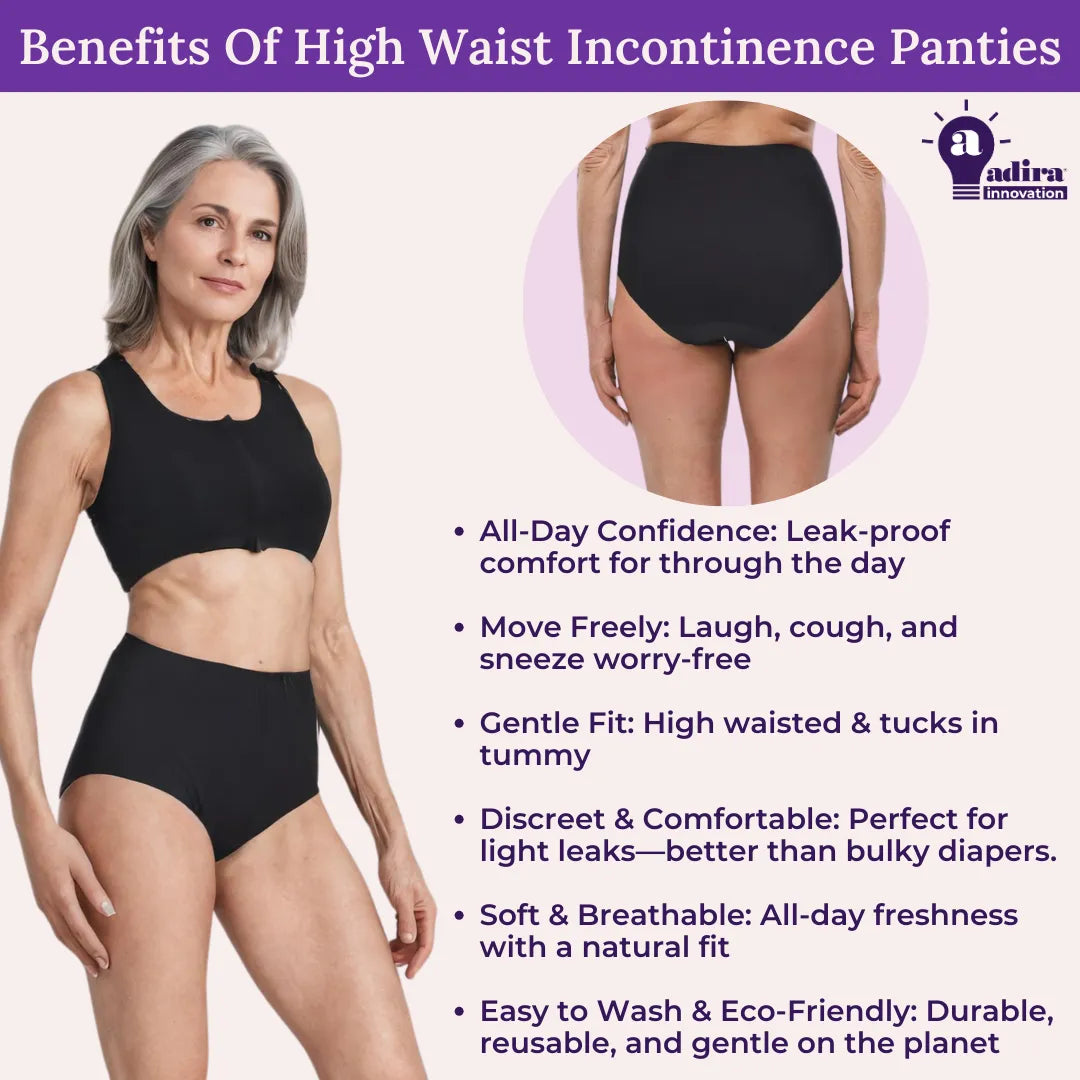 Benefits Of High Waist Incontinence Panties