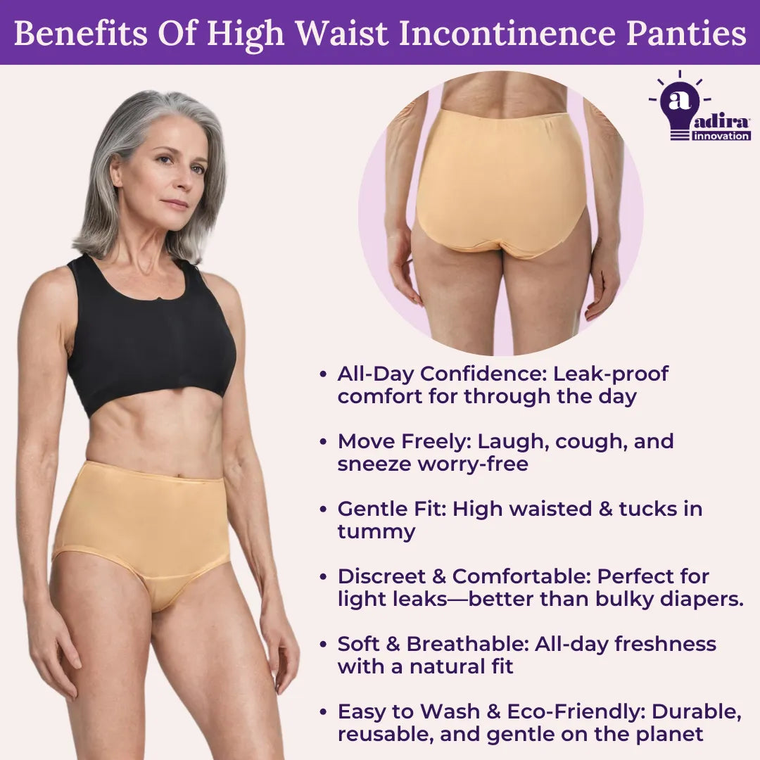 Benefits Of High Waist Incontinence Panties