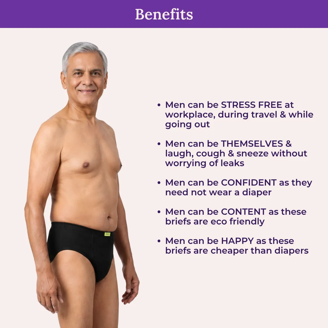 Benefits Of Incontinence Briefs Black