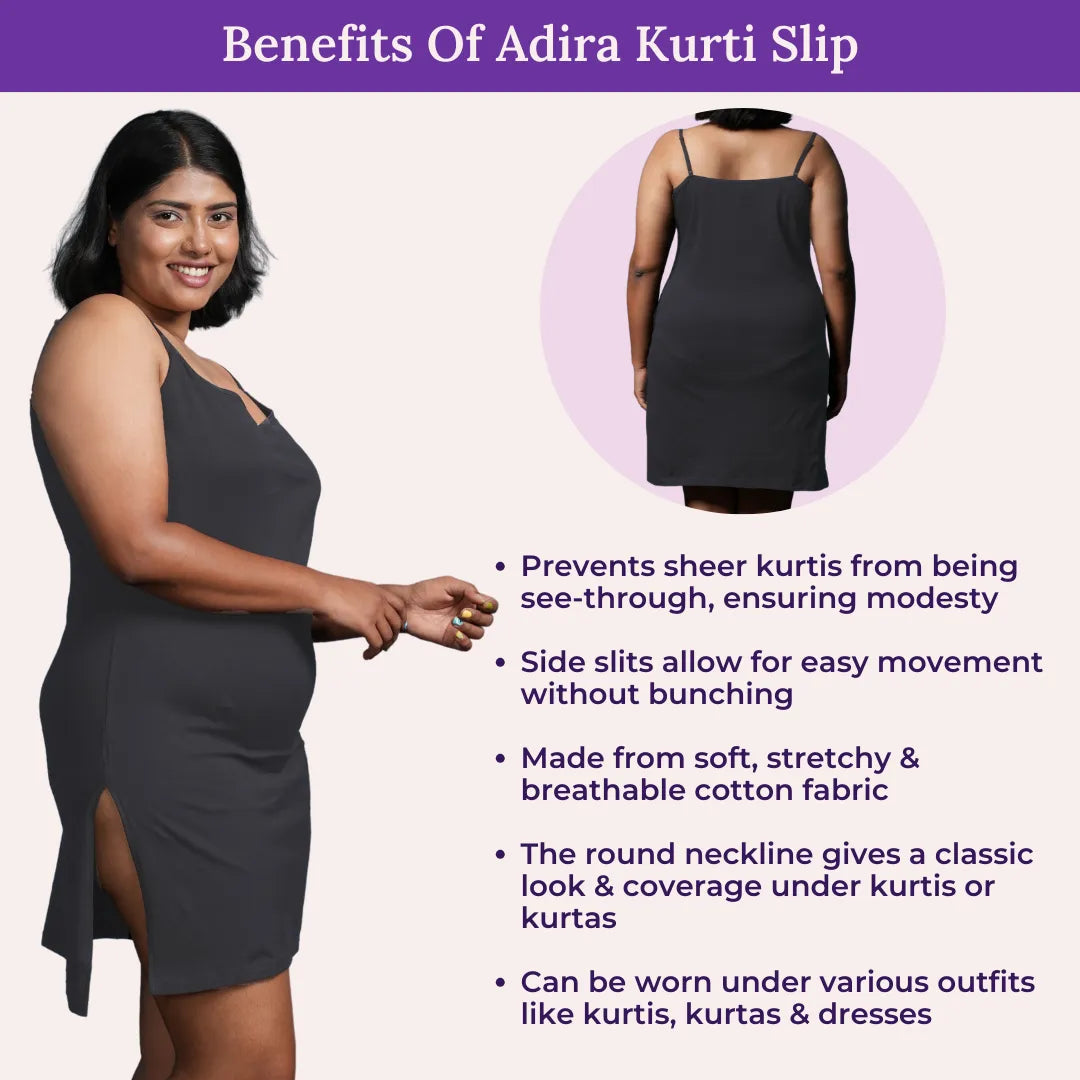 Benefits Of Plus Size Kurti Slip Adjustable Strap