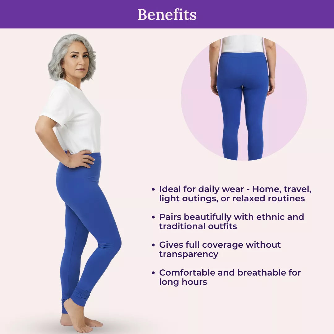 Benefits Of Senior Churidar Leggings Royal Blue