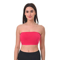 Best Bandeau Bra For Women Dark Pink