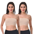 Best Bandeau Bra For Women Skin Pack Of 2