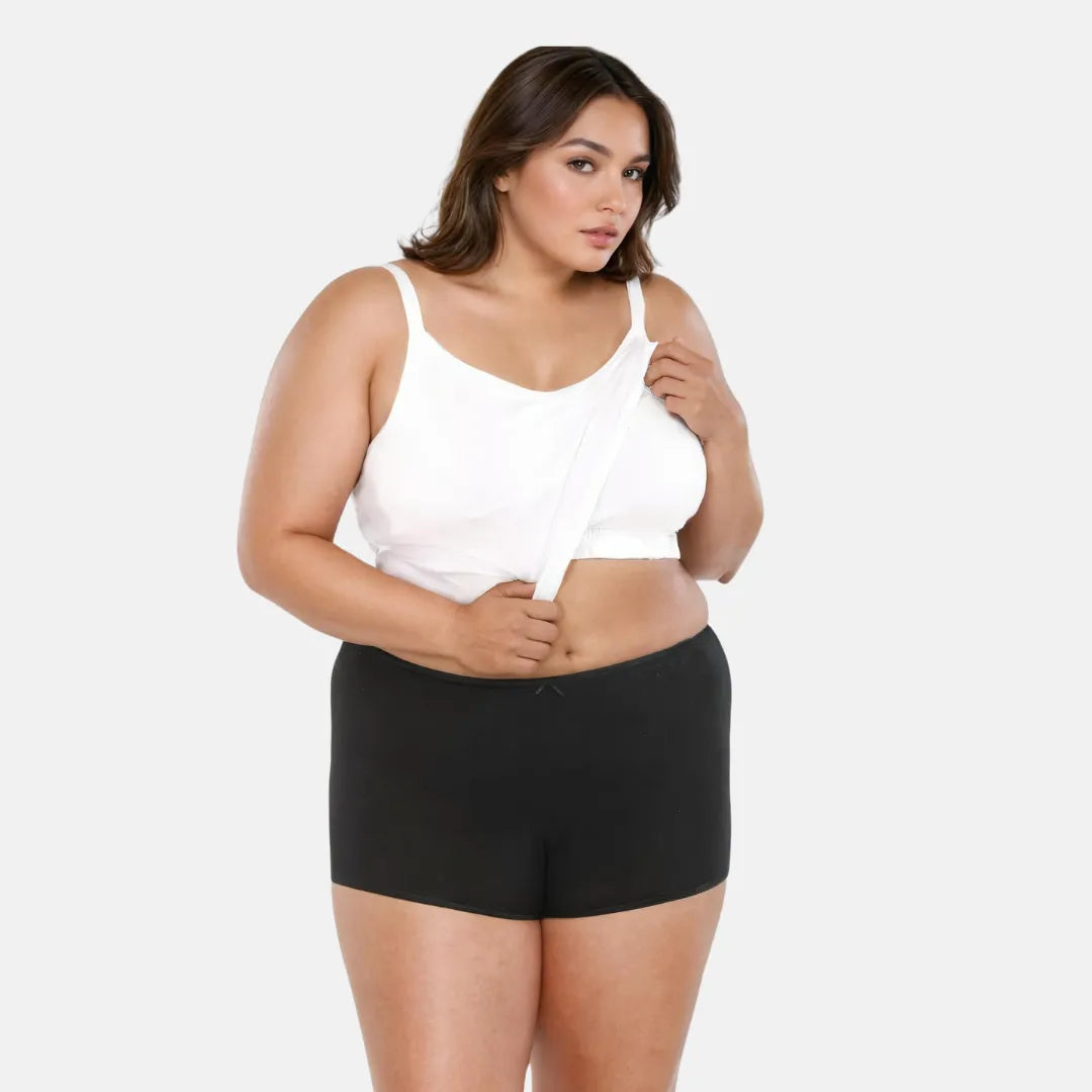 Best Camisole With Built In Bra For Large Breasts White Pack Of 1