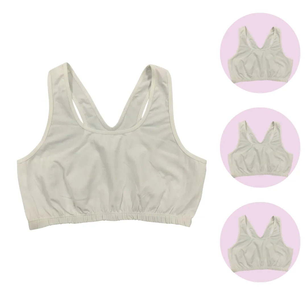 Best Support Bra For Older Women White Pack Of 3