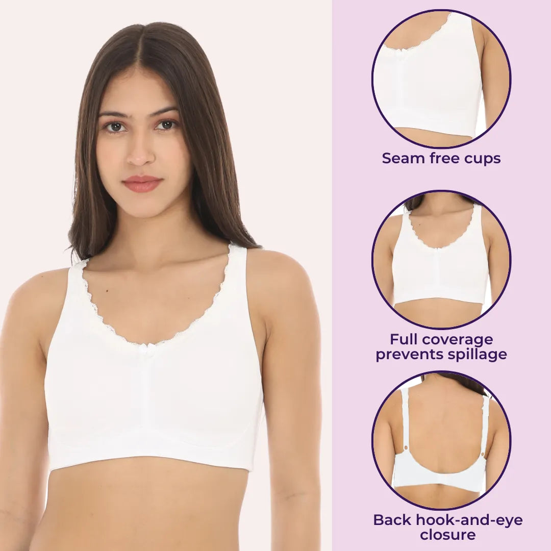 Best Bra For Daily Wear - White