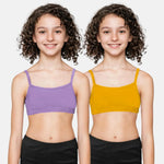 Best Bras Teens Lavender & Mustard