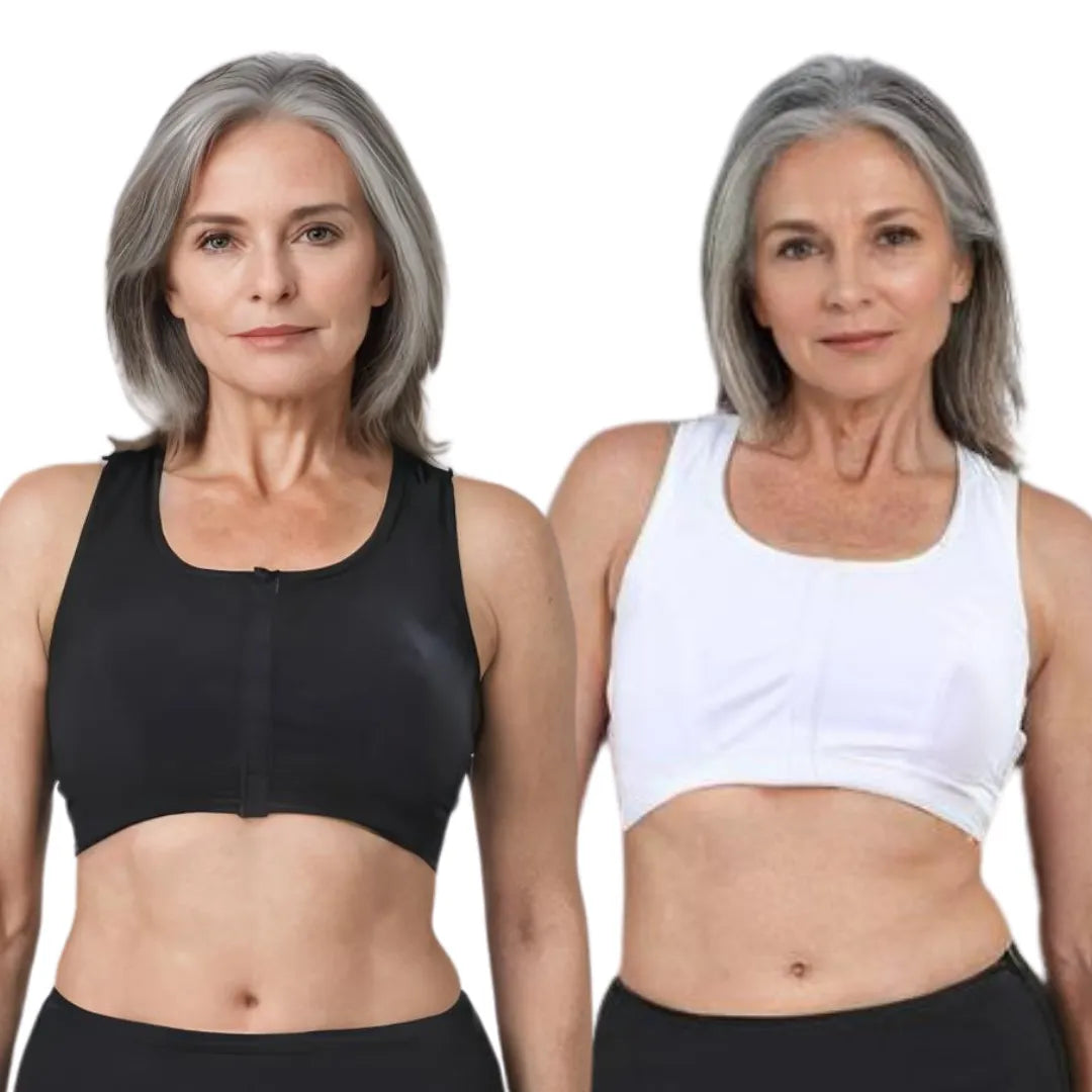 Best Front Closure Bra For Seniors White & Black