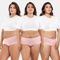 Best Plus Size Hipster Panties - Peach