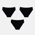 Bikini For 13 Years Old Girl Black Pack Of 3