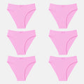 Bikini For Girls Light Pink Pack Of 6