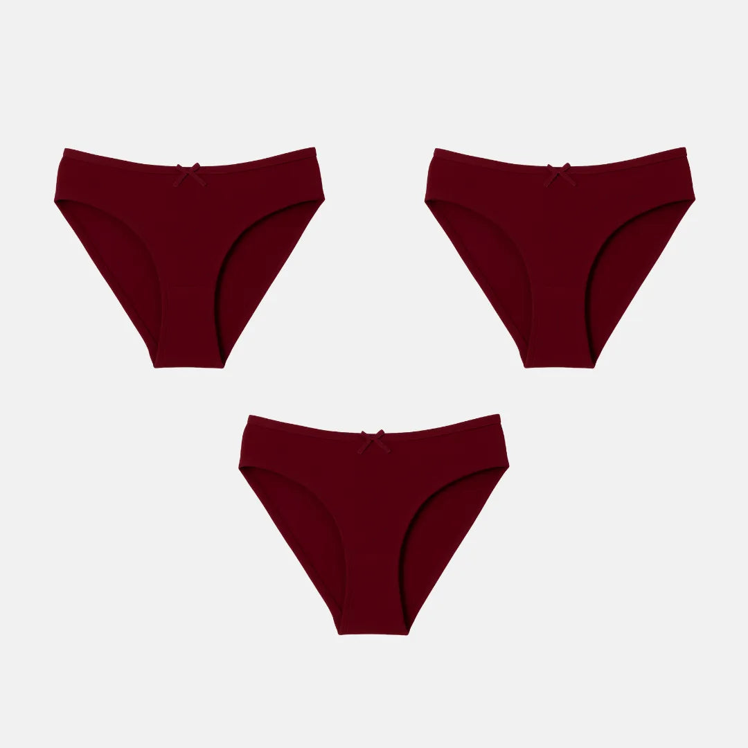 Bikini For Girls Wine Pack Of 3