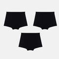 Boyshorts For Girls Black Pack Of 3