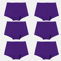Boyshorts For Girls Magenta Pack Of 6