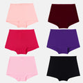 Boyshorts For Girls Peach, Wine, Dark Pink, Magenta, Light Pink & Black
